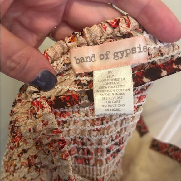 Band of Gypsies Bohemian Print Romper - Picture 3 of 4